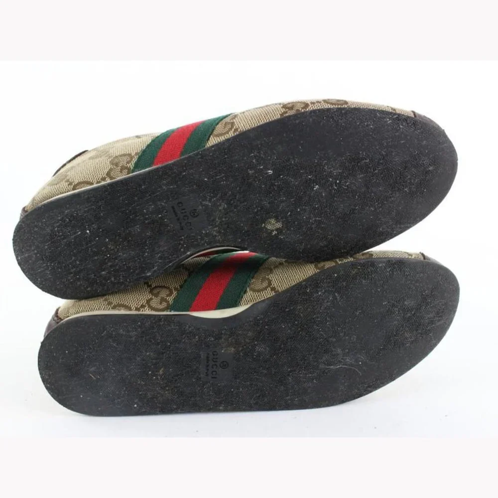 Gucci 1.5 US Kids Size Monogram GG Web Sneaker 322G1G